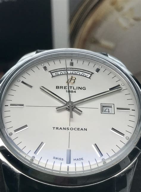 Breitling transocean day date a45310